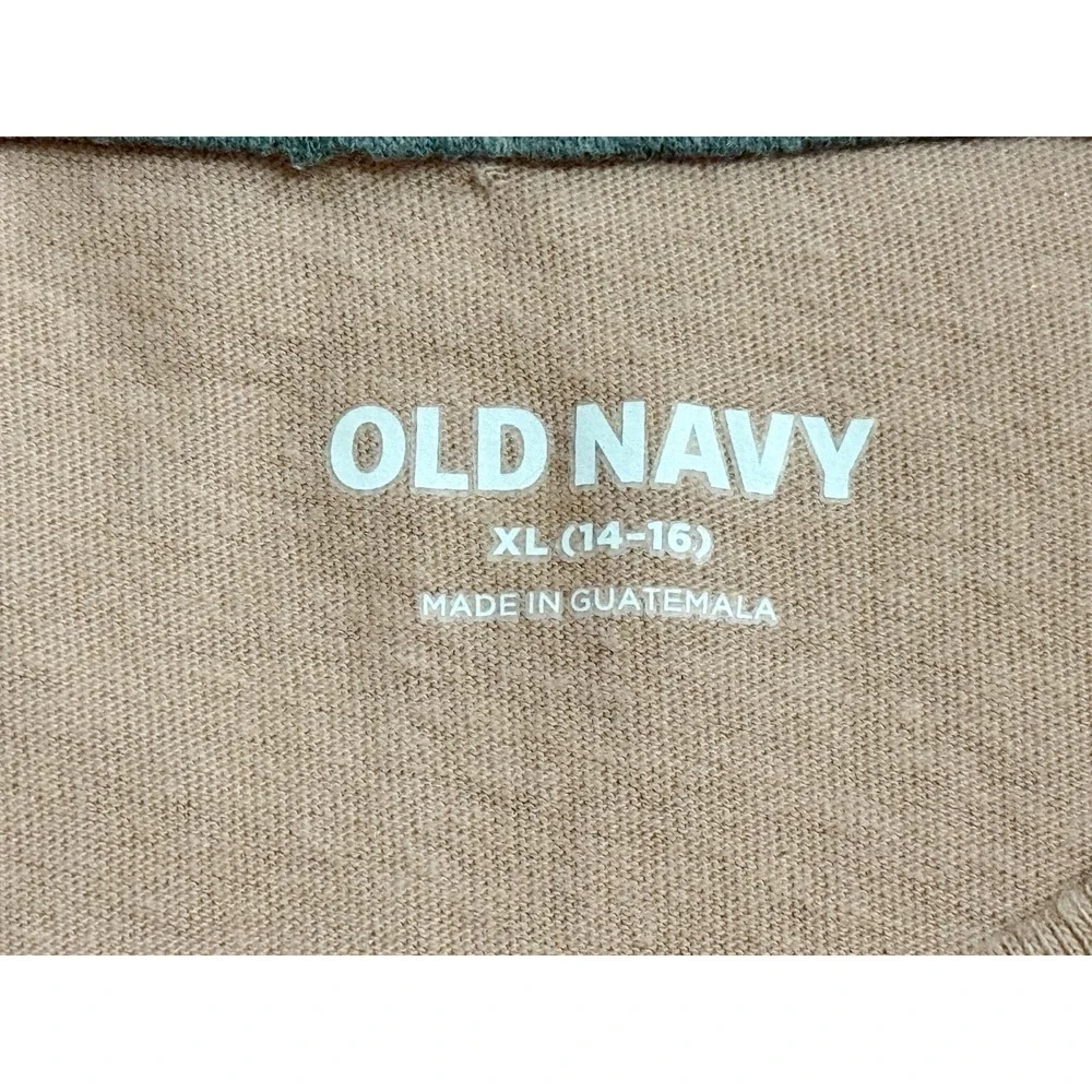 Old Navy Boys Girls Unisex T-shirt Big‎ Sur Route 1 California XL